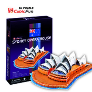 Sydney Opera House 58pc 3D Puzzle NEW FACTORY SEALED