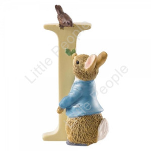 Peter Rabbit Letters - Letter "I" with Peter Rabbit