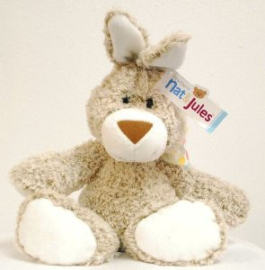 Nat & Jules Linden Bunny Cute Rabbit Bunny Soft Stuffed Animal Plush 