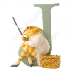 Peter Rabbit Letters - Letter "J" with Mr Jeremy Fisher