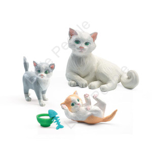 Djeco Modern Doll House Furniture Set - Dolls House Cats Djeco Modern Doll House Furniture Set - Dolls House Cats