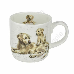 Royal Worcester Wrendale Designs LABRADORE DEVOTION MUG