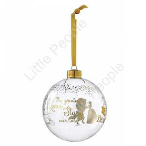 Disney Enchanting Bridal Belle Wedding Bauble Ornament