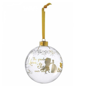 Disney Enchanting Bridal Belle Wedding Bauble Ornament