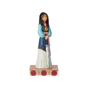 Jim Shore Disney Traditions -Mulan Princess Passion Winsome Warrior Figurine