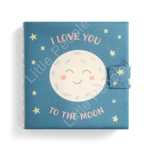 Demdaco To The Moon Children's Plush Soft Book Toy