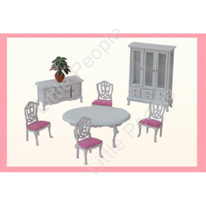 dollhouse dining room set