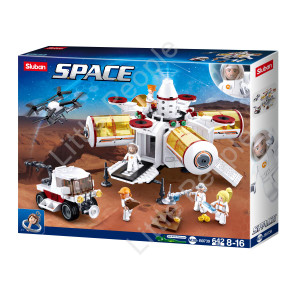 Sluban Compatible Building Blocks Bicks Set - Sluban SPACE BASE 642 PCS