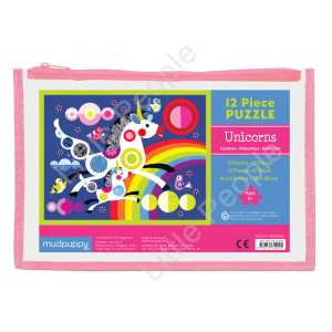 Mudpuppy 12 Piece Puzzle - Unicorns