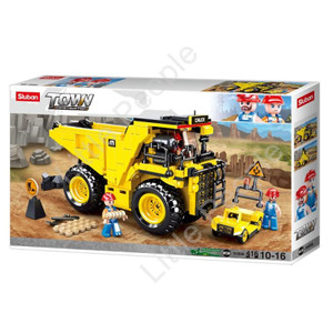 Sluban Building Blocks TOWN MINING DUMP TRUCK B0806