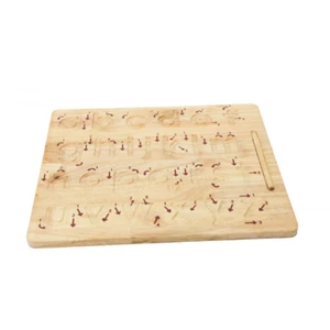 Wooden Toys Lower Case Letter Tracing board