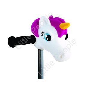 Scootaheadz Unicorn White & Pink