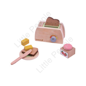 EverEarth Breakfast Set Kids Pretend Play Eco-Friendly