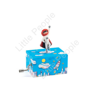 Djeco Super Cosmos In the City Music Box 7 cm L 5 cm H 9 cm W