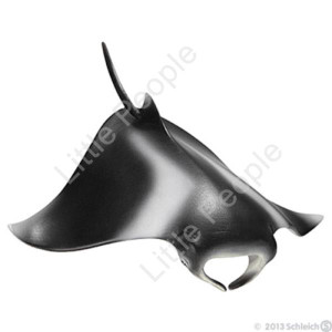 Schleich-14698 Manta Sting Ray - Sea Animals Retired New Toy Figurine