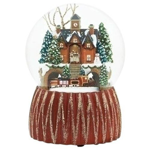 Roman Dome Musical snowglobe (131125)