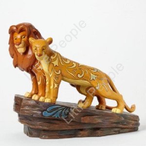 Jim Shore Love at Pride Rock Simba and Nala Figurine