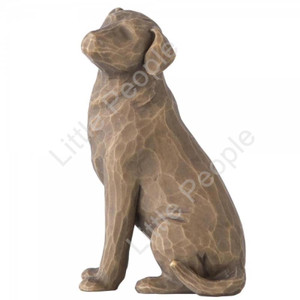Willow Tree - Figurine Love My Dog (Dark) Collectable Gift