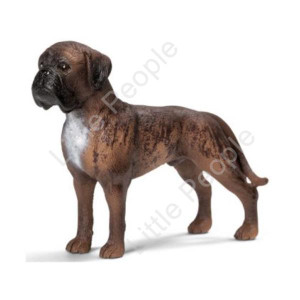 Schleich - Boxer  Male (with Tag!) Figurine Figure Farm Animal Toy
