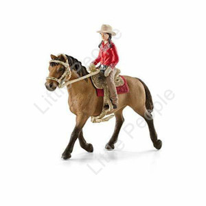 Schleich Farm - WESTERN RIDER Figure & Horse SET - 42112