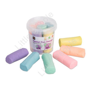 Educational Pastel Fun Dough 900g Tub