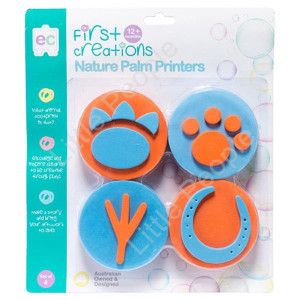 First Creations Nature Palm Printers Set of 4