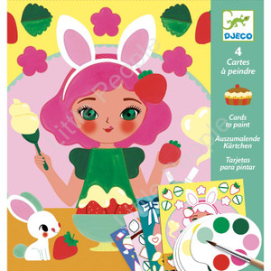Snack Time Paint Cards