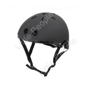 Mini Hornit Kids Bicycle Helmet Stealth Black Small: 48-53cm LED