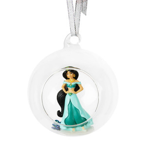 Disney Princess Christmas: Jasmine 3d Glass Bauble