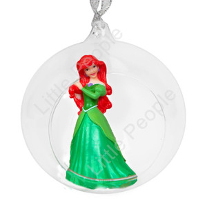 Disney Princess Christmas: Ariel 3d Glass Bauble