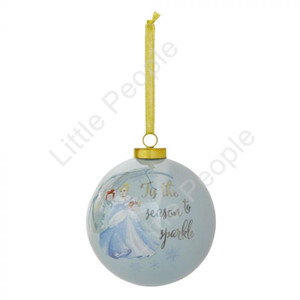 Disney Gifts Princess Christmas: Bauble Cinderella 9 Cm