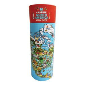 Amazing Puzzle North America 250pc Jigsaw