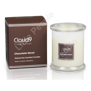 Chocolate-Velvet Scented Candle By Cloud Nine
