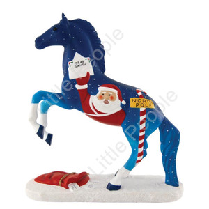 Painted Ponies Happy Trails Collection Dear Santa 2011  Retired Rare