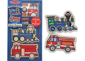 Melissa and Doug Design Your Own Vehicles Magnets