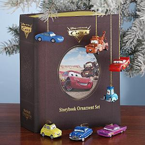DISNEY Cars 7-Pc Storybook Ornament Set