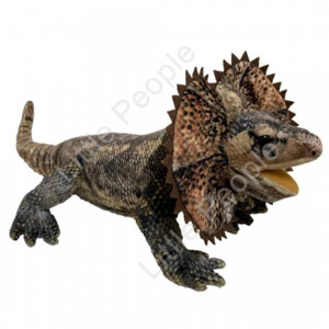 Norbert Frill Neck Lizard Stuffed Animal Huggable Toy