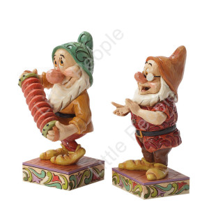 Jim Shore Disney Traditions Snow White Accordionist Clap Doc & Bashful 4032873