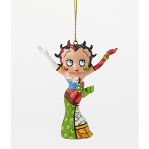Betty Boop By Britto Strikes A Pose Ornament 4046450 Retired