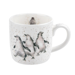 Royal Worcester Wrendale Designs - Penguin Mug Out on the Town