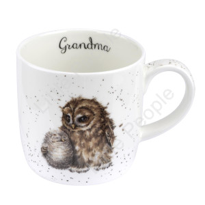  Royal Worcester Wrendale Designs - 0.31L/11Fl.oz Owl Mug