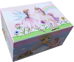 Music Jewel Box Rectangle Ballerina Swan Lake
