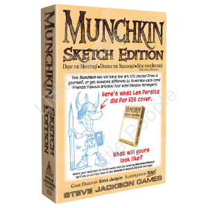 Munchkin Sketch Edition - NEW Board Game