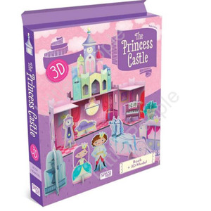 Sassi 3D Princess Castle and Book