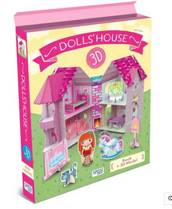 Sassi Jr 3D Dolls House And Book