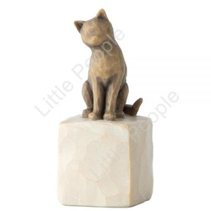 Willow Tree - Figurine Love My Cat (Dark) Collectable Gift