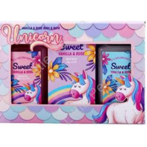 Unicorn Bath Gift Set - Vanilla & Rose