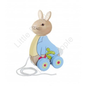 Peter Rabbit Wooden Pull a long