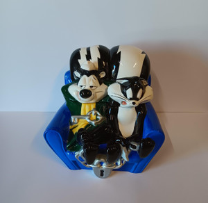 Warner Bros. Pepe Le Pew & Penelope Cookie Jar