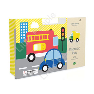 Little Genius Play & Learn - Magnetic Play - City